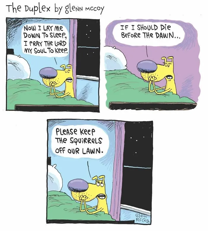 17 Brilliantly Absurd Comics By Glenn McCoy That Poke Fun At Life’s Peculiarities (New Pics)