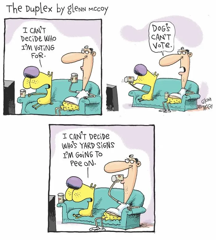 17 Brilliantly Absurd Comics By Glenn McCoy That Poke Fun At Life’s Peculiarities (New Pics)