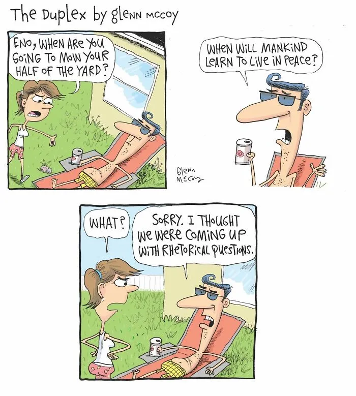 17 Brilliantly Absurd Comics By Glenn McCoy That Poke Fun At Life’s Peculiarities (New Pics)