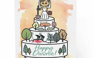 I Create Divorce Greeting Cards, And Here Are My 20 Best Designs