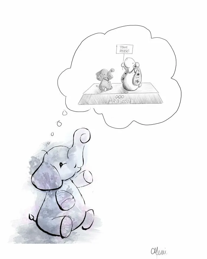My 23 Illustrations Of A Mouse And His Friends Traveling Through The World