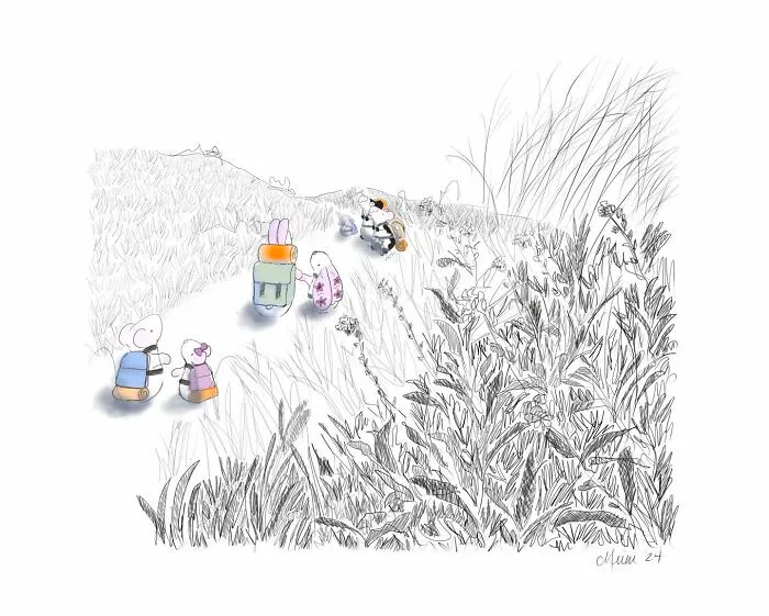 My 23 Illustrations Of A Mouse And His Friends Traveling Through The World