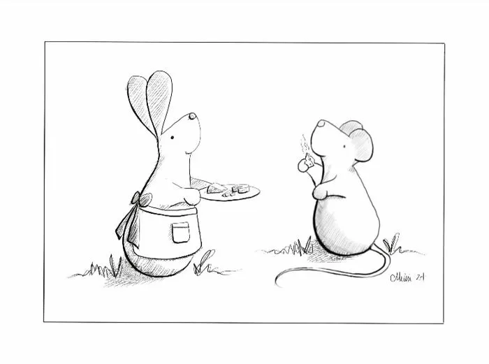 My 23 Illustrations Of A Mouse And His Friends Traveling Through The World