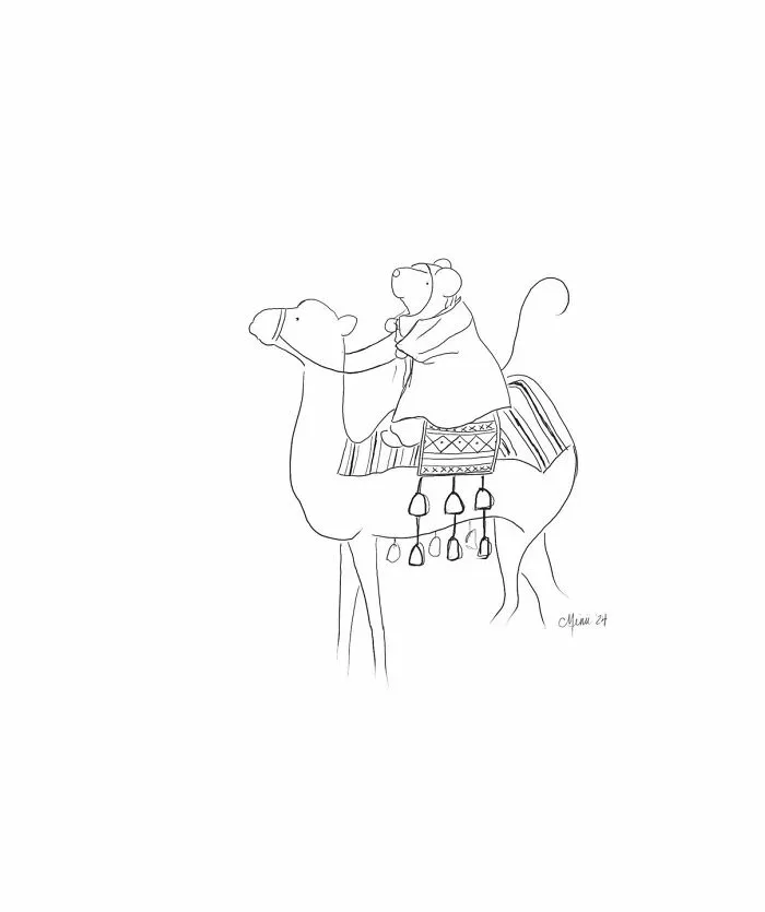 My 23 Illustrations Of A Mouse And His Friends Traveling Through The World