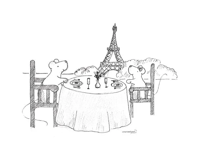 My 23 Illustrations Of A Mouse And His Friends Traveling Through The World