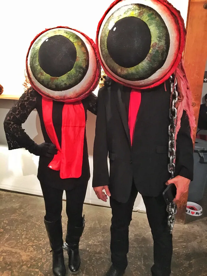 My Husband And I Handmade These Giant Eyeballs!