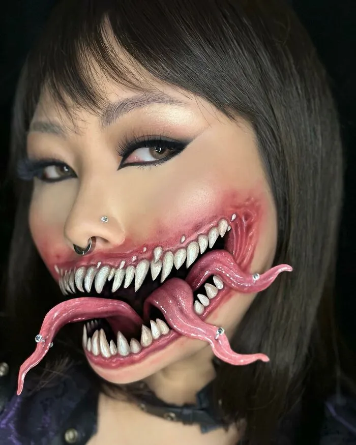 29 Incredible Makeup Illusions By This Artist That Might Make You Question Reality (New Pics)