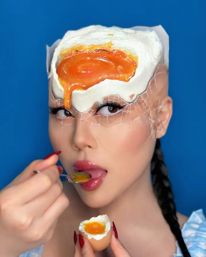 29 Incredible Makeup Illusions By This Artist That Might Make You Question Reality (New Pics)