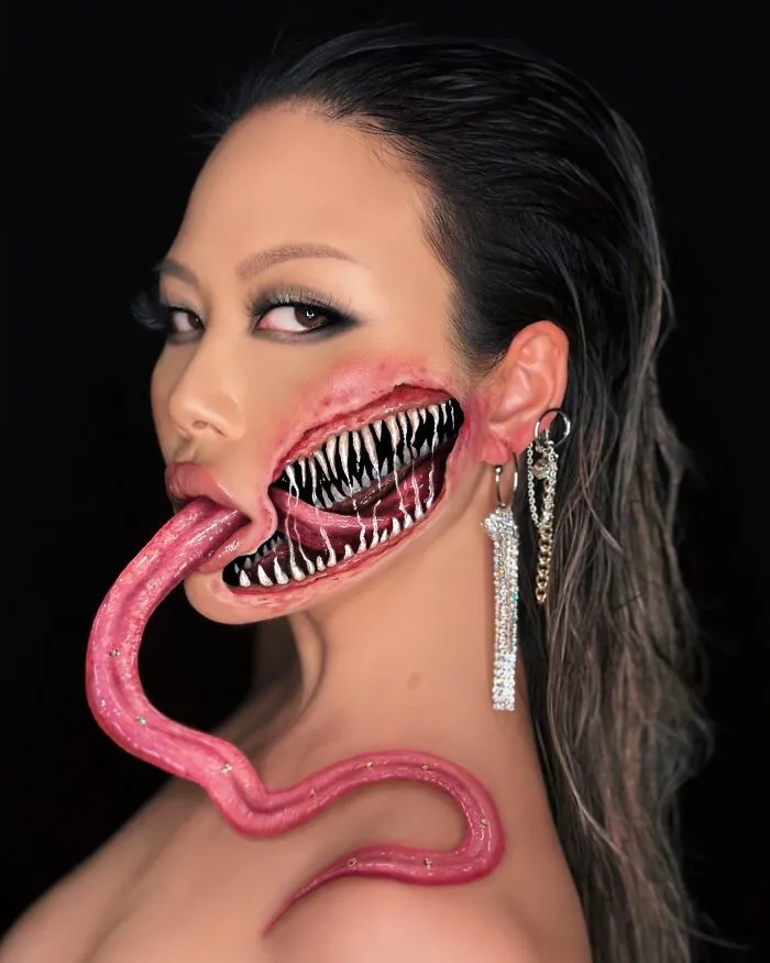 29 Incredible Makeup Illusions By This Artist That Might Make You Question Reality (New Pics)