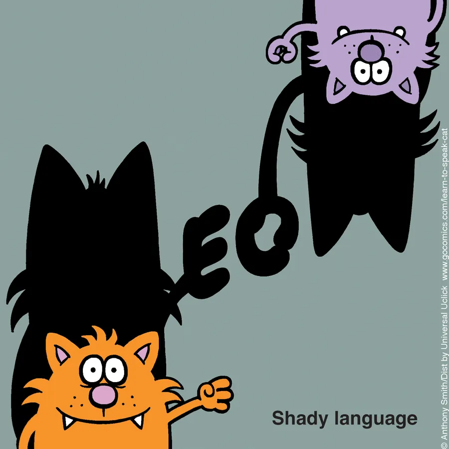 "Learn To Speak Cat": 30 One-Panel Comics Depicting The Daily Life Of A Cat