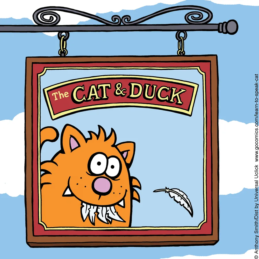 "Learn To Speak Cat": 30 One-Panel Comics Depicting The Daily Life Of A Cat