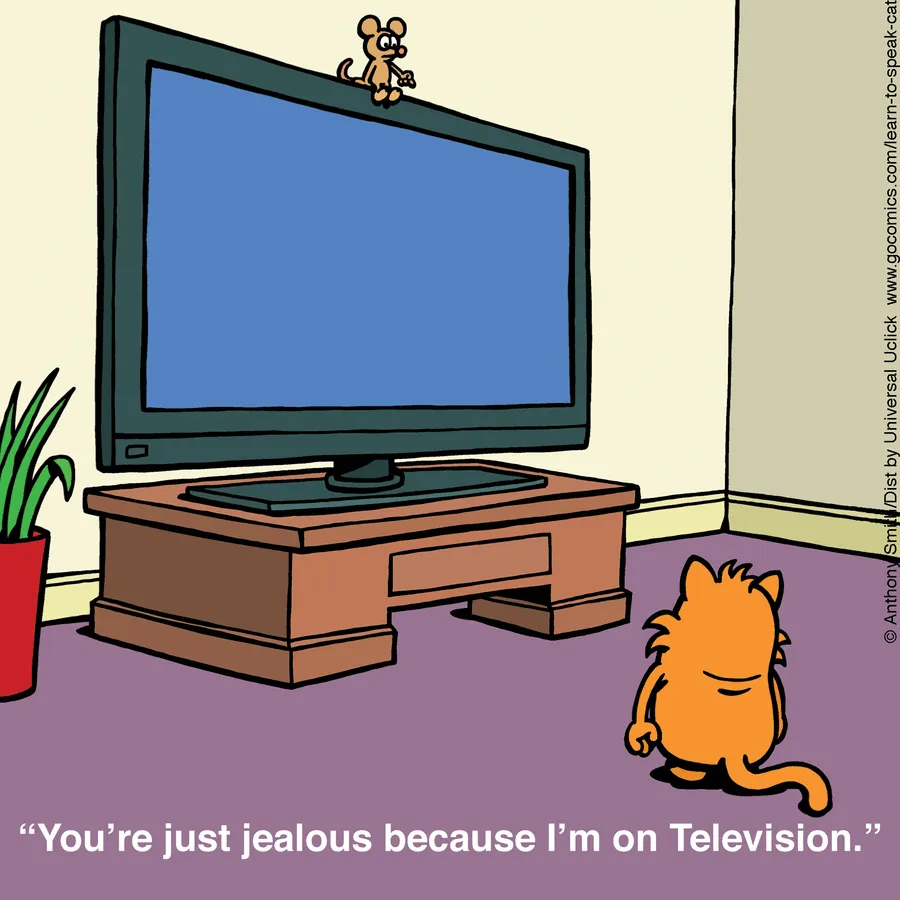 "Learn To Speak Cat": 30 One-Panel Comics Depicting The Daily Life Of A Cat