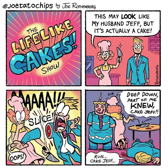 30 Hilariously Silly Comics With Unpredictable Endings By Joe Rothenberg