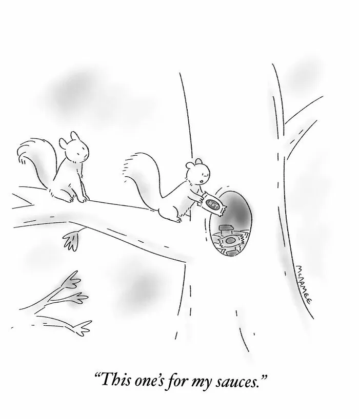 25 Clever One-Panel Comics By John McNamee That Find Humor In Life’s Little Moments