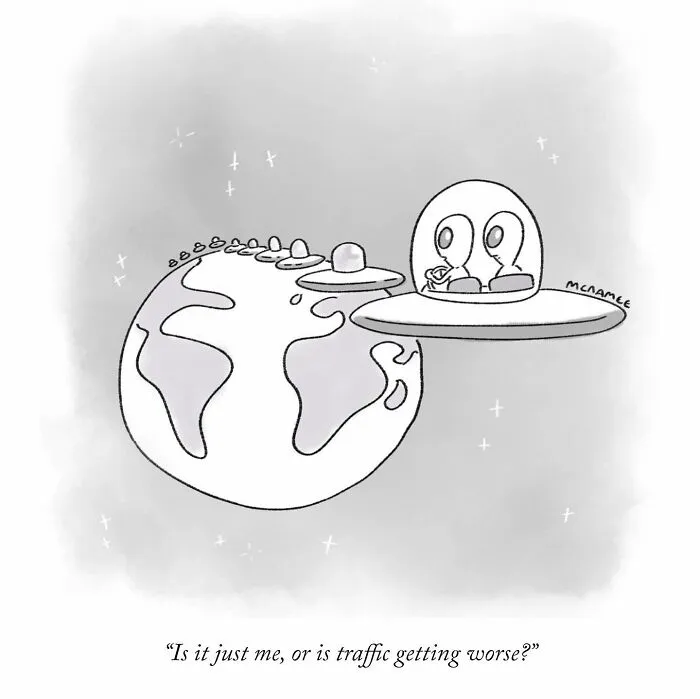 25 Clever One-Panel Comics By John McNamee That Find Humor In Life’s Little Moments