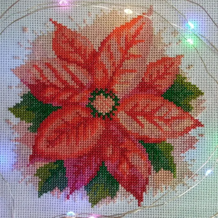 10 Of My Cross-Stitched Watercolor Paintings