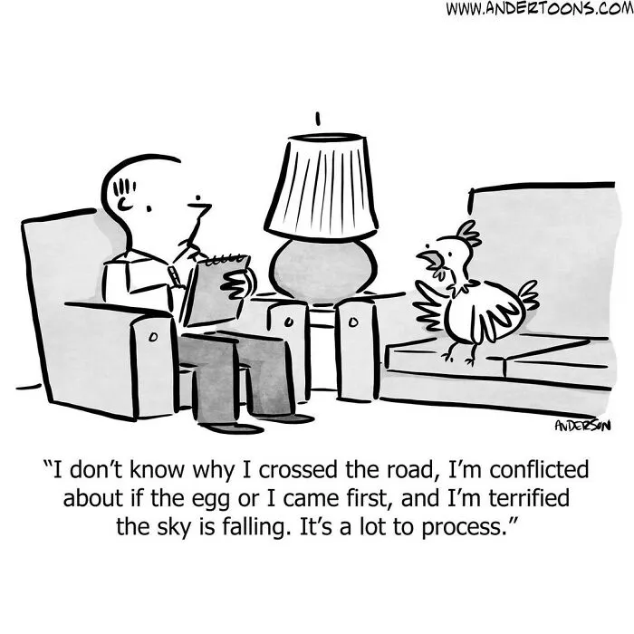30 Witty One-Panel Comics By A Talented Cartoonist (New Pics)