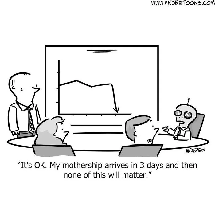 30 Witty One-Panel Comics By A Talented Cartoonist (New Pics)