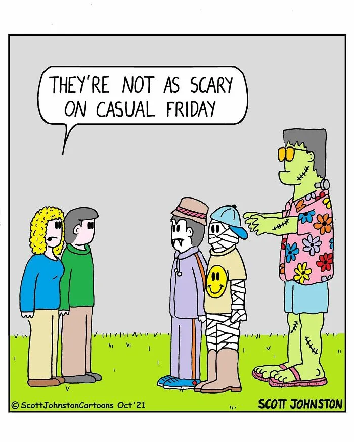 30 Funny One-Panel Comics By Canadian Cartoonist Scott Johnston (New Pics)