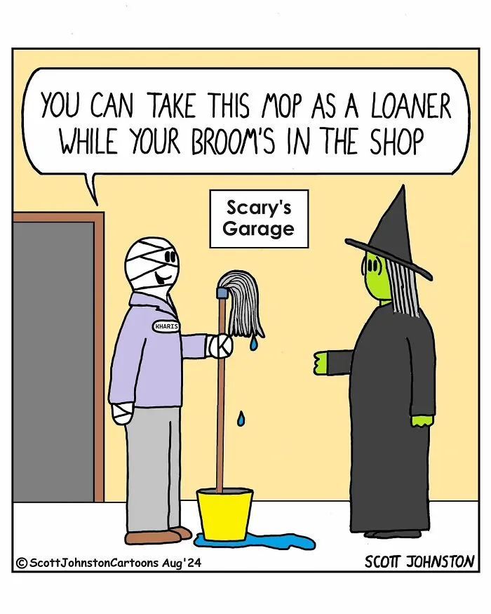 30 Funny One-Panel Comics By Canadian Cartoonist Scott Johnston (New Pics)