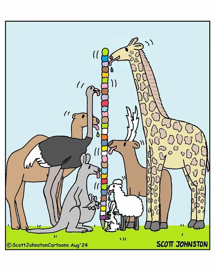 30 Funny One-Panel Comics By Canadian Cartoonist Scott Johnston (New Pics)