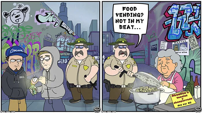 24 Funny Comics Depicting The Real-Life Challenges Of Lower-Class Society, By Mike Lewis (New Pics)