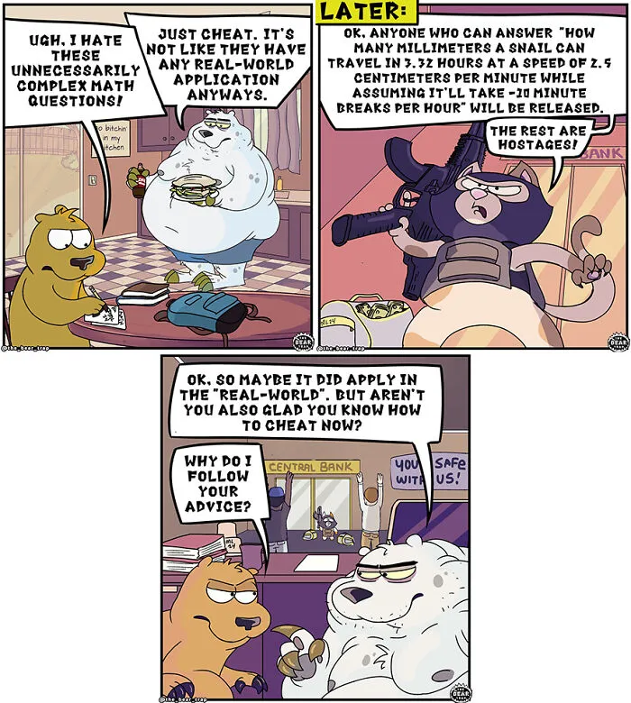 24 Funny Comics Depicting The Real-Life Challenges Of Lower-Class Society, By Mike Lewis (New Pics)