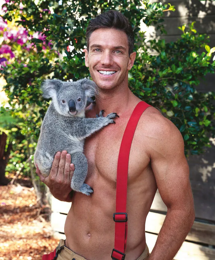 Ricky - Australian Firefighters Mixed Animal Calendar 2025