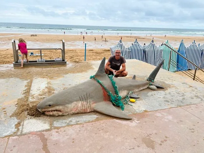 This Artist’s Sand Sculptures Are So Lifelike, They Might Fool You At First Glance (20 New Pics)