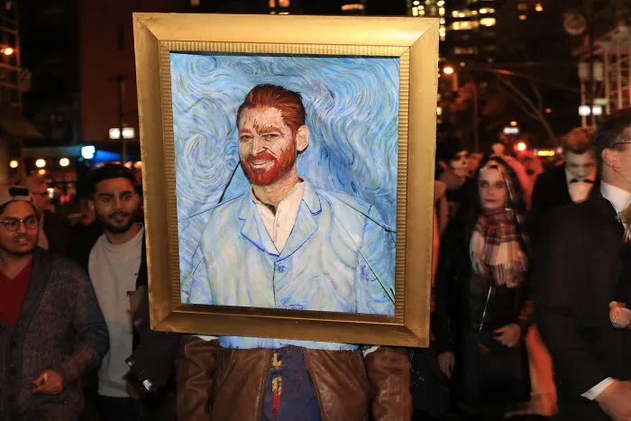 I Was A Walking Vincent Van Gogh Self-Portrait, 2017