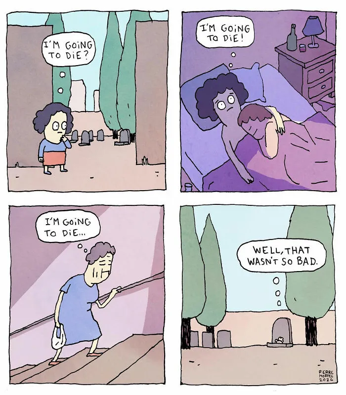 Embracing Life's Absurdity: 30 New Comics By Pierre Mortel