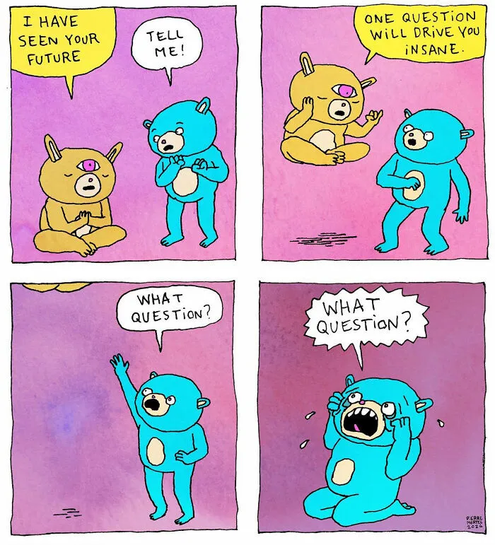 Embracing Life's Absurdity: 30 New Comics By Pierre Mortel