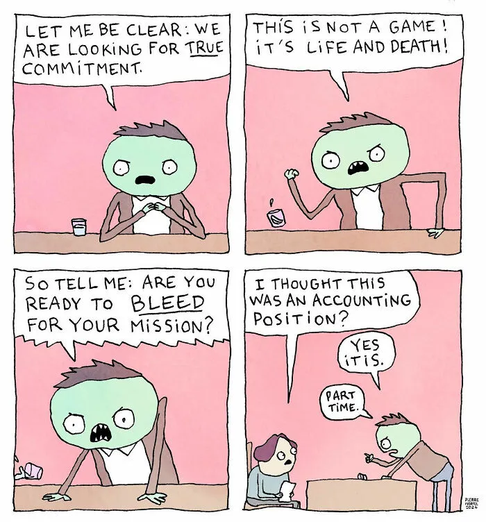 Embracing Life's Absurdity: 30 New Comics By Pierre Mortel