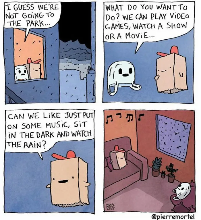 Embracing Life's Absurdity: 30 New Comics By Pierre Mortel