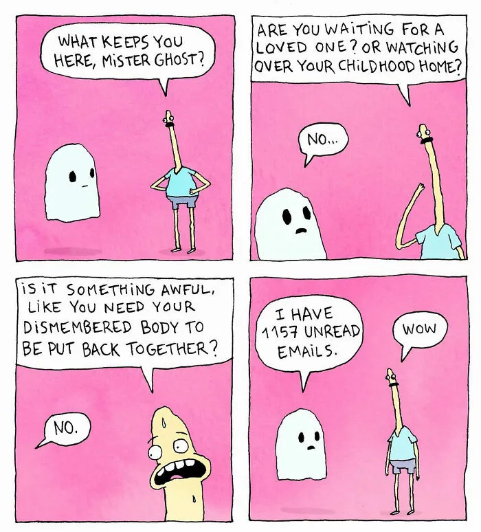 Embracing Life's Absurdity: 30 New Comics By Pierre Mortel