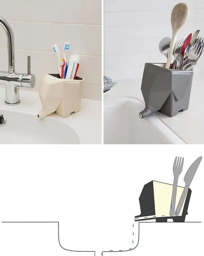 Para secar los cubiertos, por Peleg Design