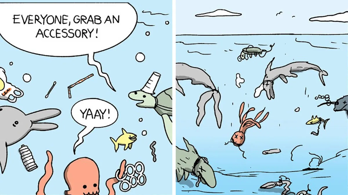 Comic Artists Collaborated To Tell The Stories Of Our Planet's Issues, And Here Are Their 29 New Works