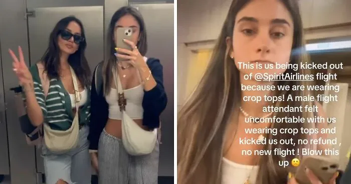 Women Kicked Out Of Plane After Crew Told Them To 'Cover Up' Due To Their Crop Top Outfits