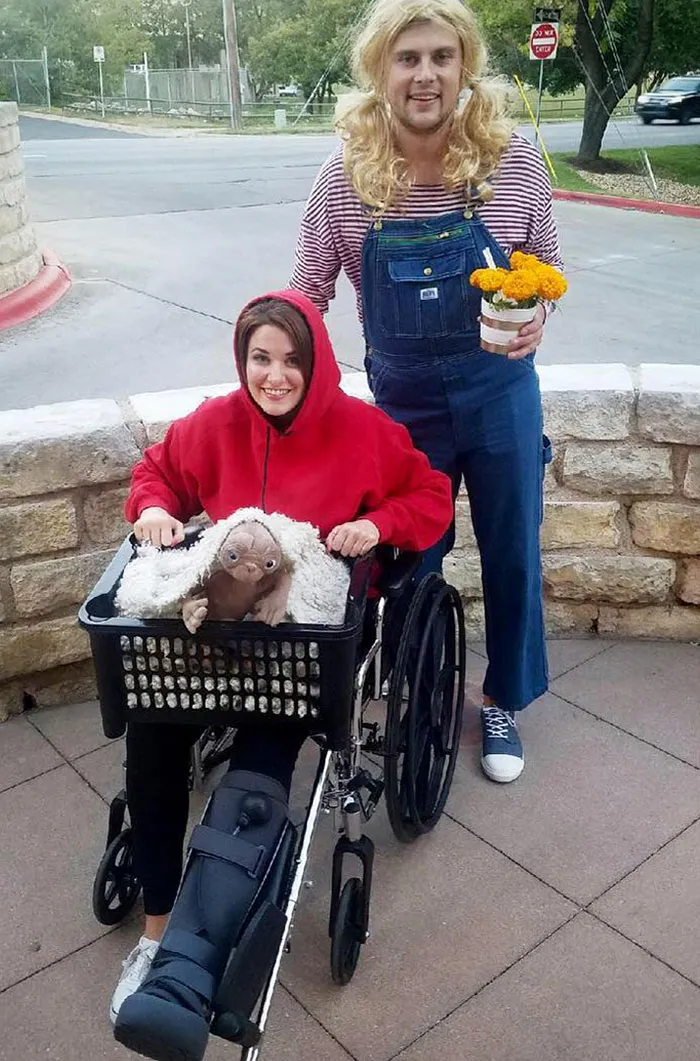 Happy Halloween From ET, Elliot, And Gertie. What Are You Dressing Up As This Year?