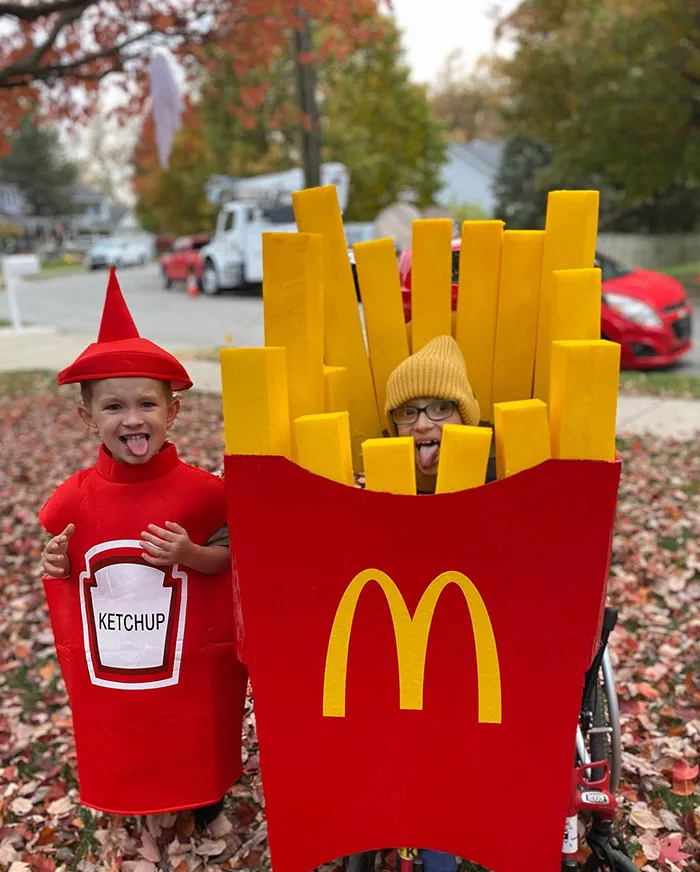 Las patatas fritas siempre mejor con ketchup