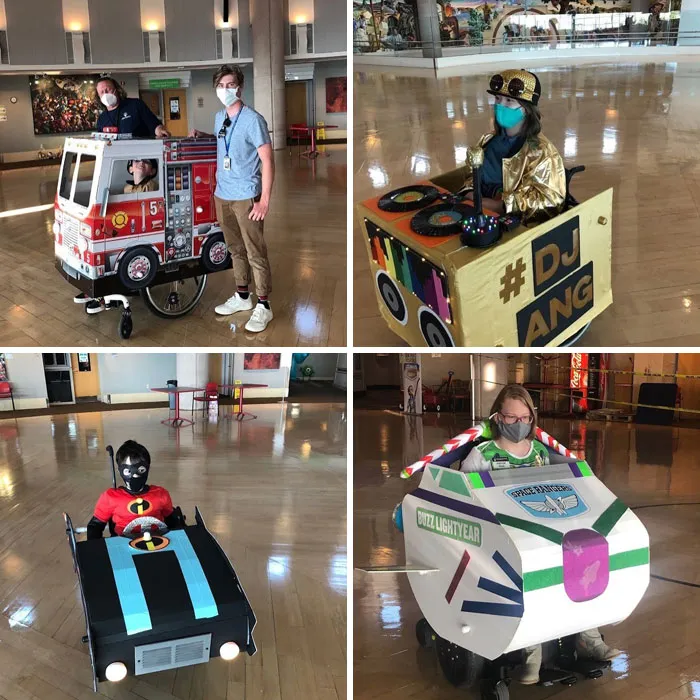 Halloween Was Made A Lot Sweeter For These Kids, Thanks To The Team At Shriners Children's Salt Lake City And The Wheelchair Costume Clinic