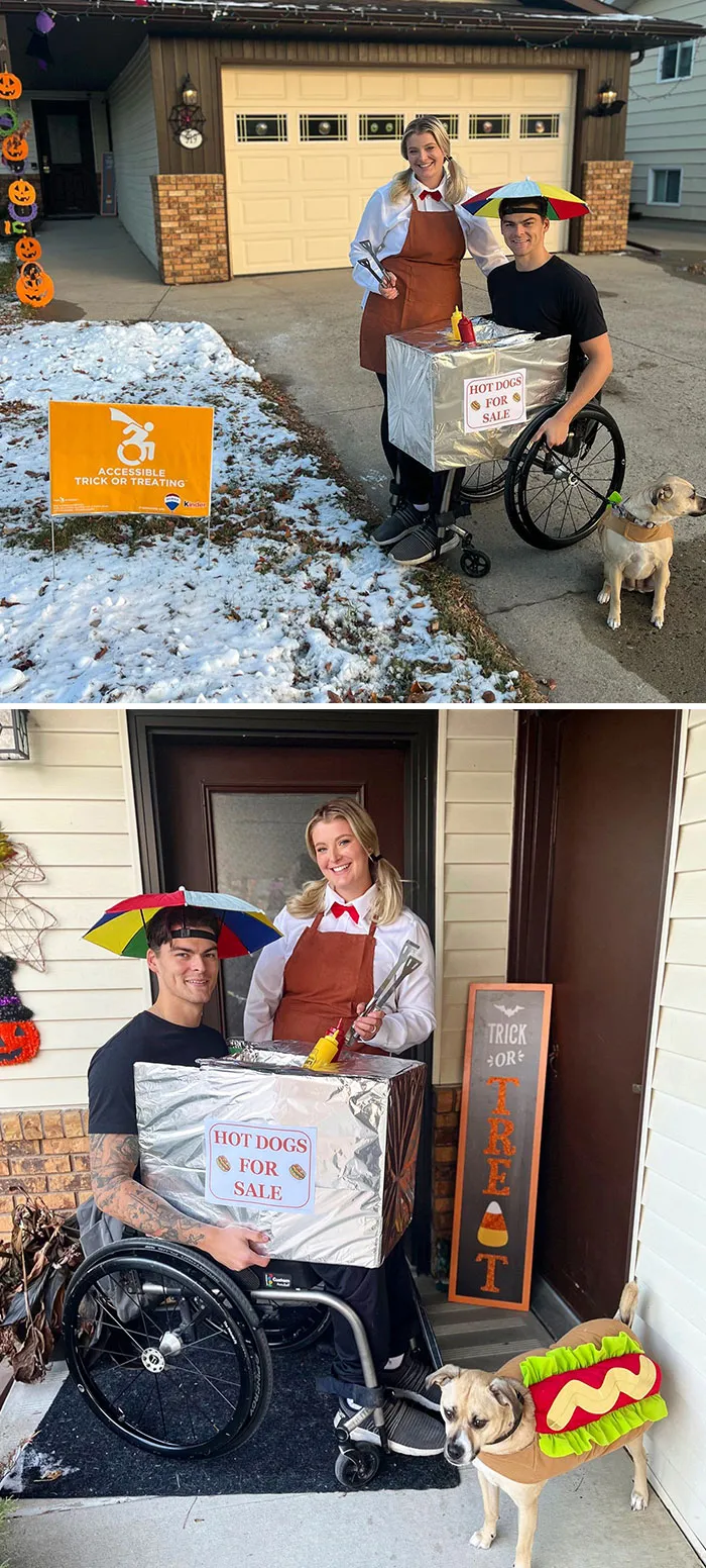 Halloween Couples Costumes Is Kicking Off This Year With Maddy & Jacob’s Hot Dog Stand