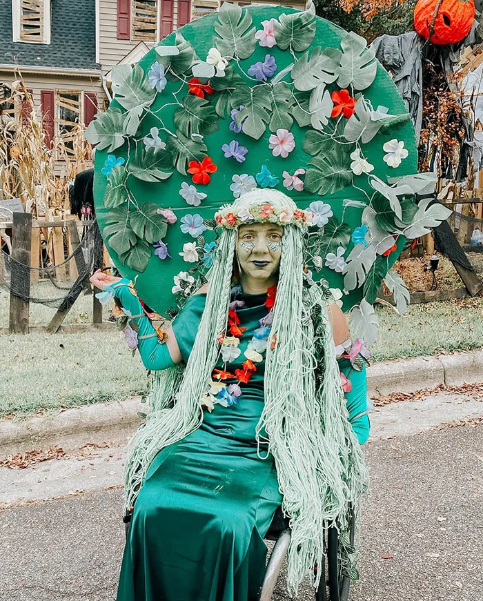 So This Year's Halloween Theme Was Moana And I Was Te Fiti