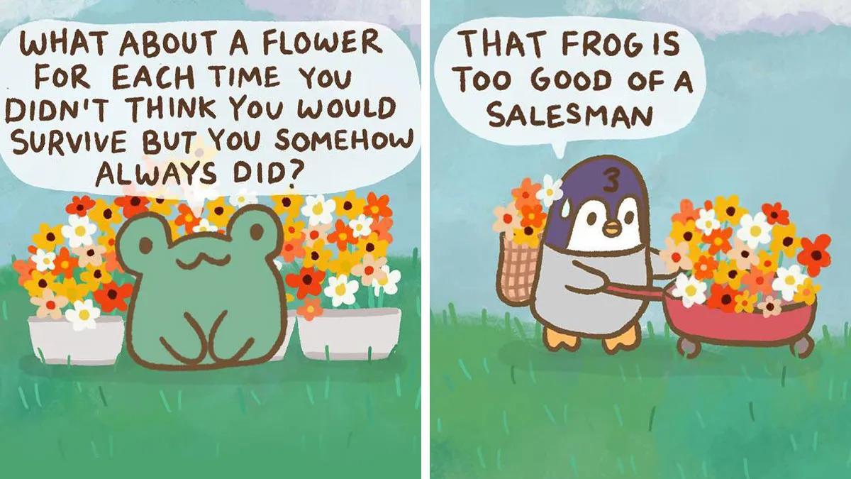 30 ‘Wholesome Comics’ By This Artist That Might Help Heal Your Heart