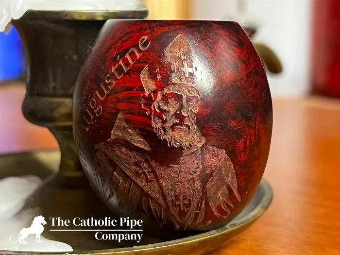 This Nebraskan Artist Crafts Incredible Pipes Featuring Saints, Angels, And Sacred Symbols (29 Pics)