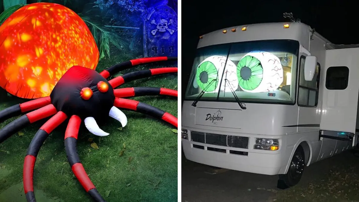 We're Not Holding Back This Halloween: 23 Over-The-Top Front Yard Decorations