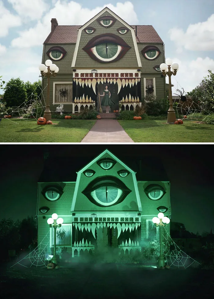 I Decorated My Parent's House For Halloween