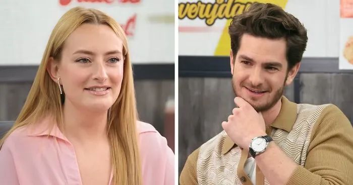 Fans Call Video Of Andrew Garfield And Amelia Dimoldenberg A "Masterclass In Seduction"