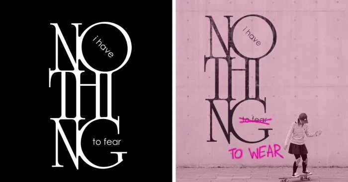 My Inspirational Quotes As Typography Puzzles (13 Pics)