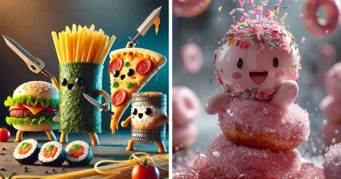 I Created Adorable Food Warriors, And Here Are The 16 Best Ones